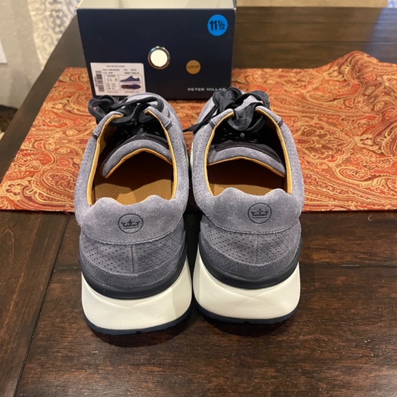 Peter Millar Men's Size 11.5M Navy Wayfare Runner MSRP $250 - Picture 5 of 8